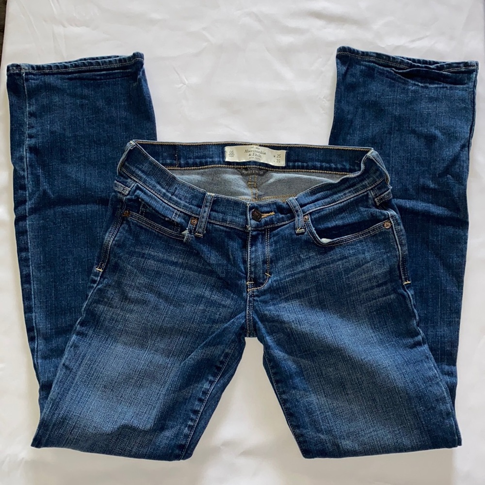 Abercrombie and Fitch wide leg jeans